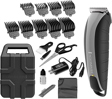 recortadora remington grooming kit indestructible