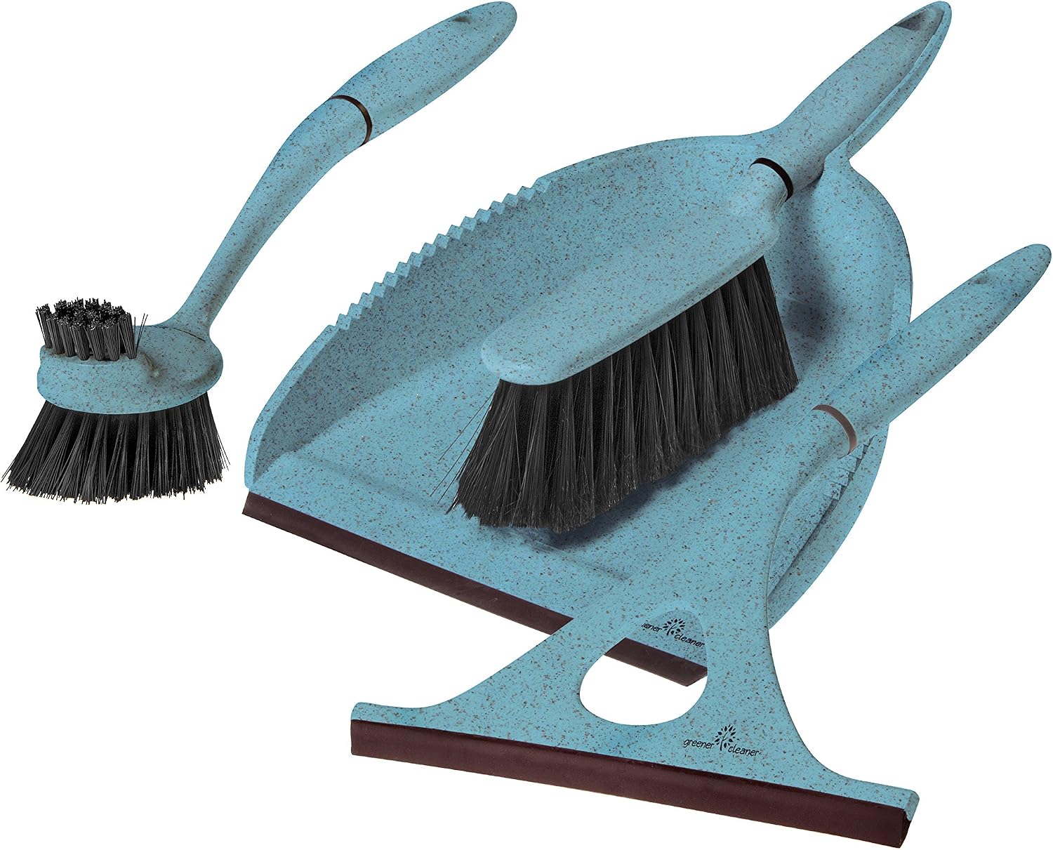 Greener Cleaner 100% Recycled Plastic Dish Brush Turquoise - Image 5