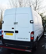Maypole Heavy Duty Security Lock Chrome Hasp for Vans Sheds Garages 2kg view 2