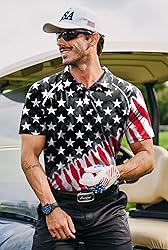 Men's Red, White & Blue American Flag Memorial Day