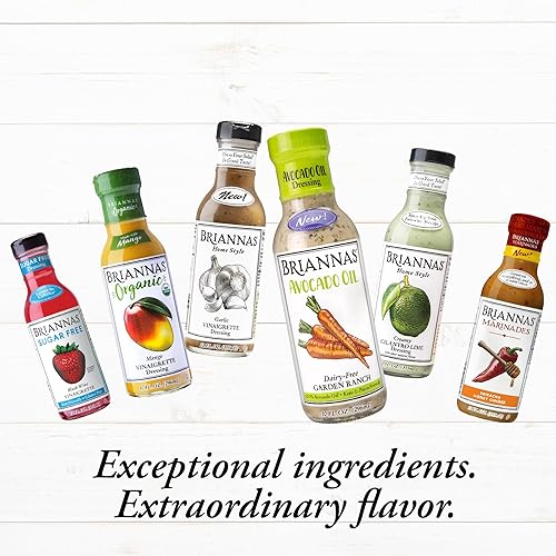 BRIANNAS - Home Style Creamy Blue Cheese Dressing  Fine Salad Dressing  made with Premium Ingredients - Gluten Free & Low Sugar Dressing - 12 oz.  Bottle in Kenya | Whizz Pantry