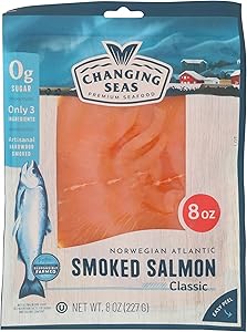 Changing Seas Cold Smoked Salmon 8Oz, 8 Oz