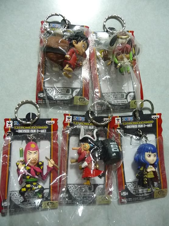 ワンピース デフォルメフィギュアキーホルダー Film Z Vol 1 全5種 フィギュア ドール 通販 Amazon