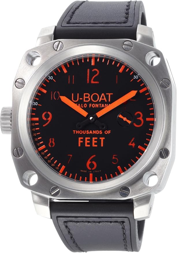 u boat thousands of feet