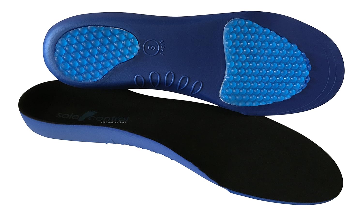 Sole Control Ultra Light Full length Orthotic Insoles. A CLASS ONE
