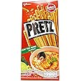 Glico Pretz Biscuit Sticks Tom Yum Flavored Baked Not Fried 10 Packs (Tom Yum)
