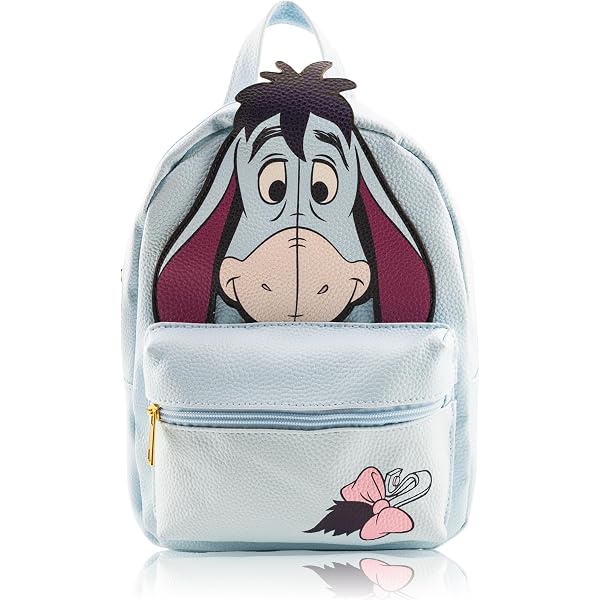 disney winnie the pooh eeyore cosplay mini backpack for Kids & Adults | 10