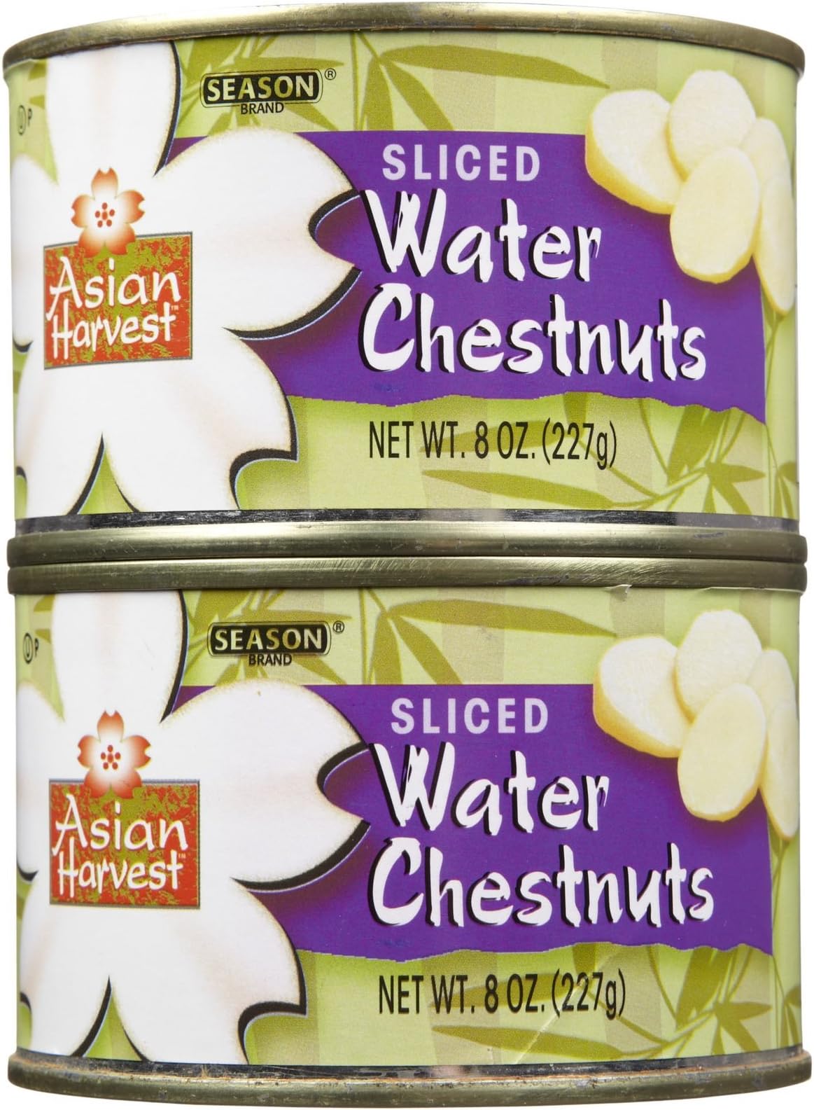 Asian Harvest Sliced Water Chestnuts, 8 oz, 2 ct