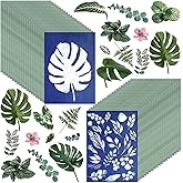 40 Sheets Cyanotype Sun Print Kit - A5 High Sensitive Solar Activated Art Drawing Paper for Arts Crafts DIY Projects (5.8x8.3