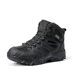 NORTIV 8 Men's Ankle High Waterproof Hiking Boots
