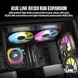 Corsair iCUE LINK RX120 RGB 120mm PWM Fan Black view 2