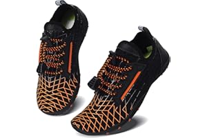 Caitin Boys Girls Water Shoes Quick Drying Aqua Beach Pool Swim Lightweight Athletic Sneakers for Little Big Kids