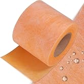 YZprism Waterproof Membrane Uncoupling Membrane for Under Tile Underlayment Membrane, Tile Flooring PE Fabric, Waterproof Membrane Shower Membrane for Bathroom Sauna (5inch x 100Ft-42 Sq Ft)