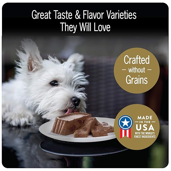 CESAR HOME DELIGHTS & CLASSIC LOAF IN SAUCE ADULT WET DOG FOOD, BREAKFAST & DINNER VARIETY PACK, WET FOOD FOR DOGS, 3.5 OZ TRAY, 24 COUNT