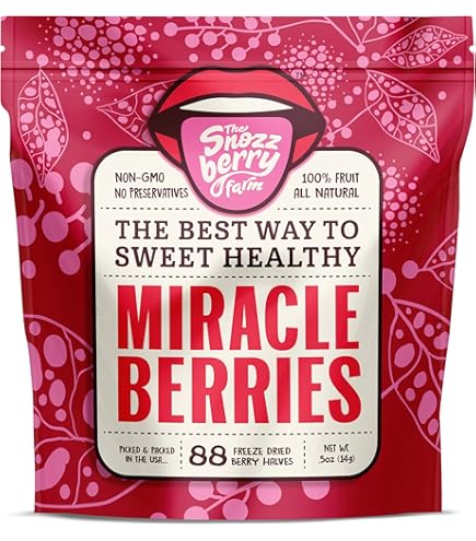 Amazon.com: Miracle Berries by Snozzberry Farm | 44 berry halves