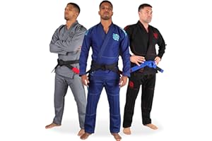 Sanabul Essential BJJ Gi for Men Brazilian Jiu Jitsu Gi Lightweight Preshrunk Fabric for Jiu-Jitsu Training & Competition