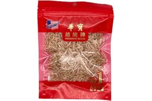 Sweet Post Japanese Dried Sakura Shrimp 4oz, Wild-Caught Shrimp, Rich in Protein & Calcium, Dehydrated Small Shrimp for Ramen Toppings, Seafood Soups, and Gourmet Cooking, Non-GMO, Gluten-Free