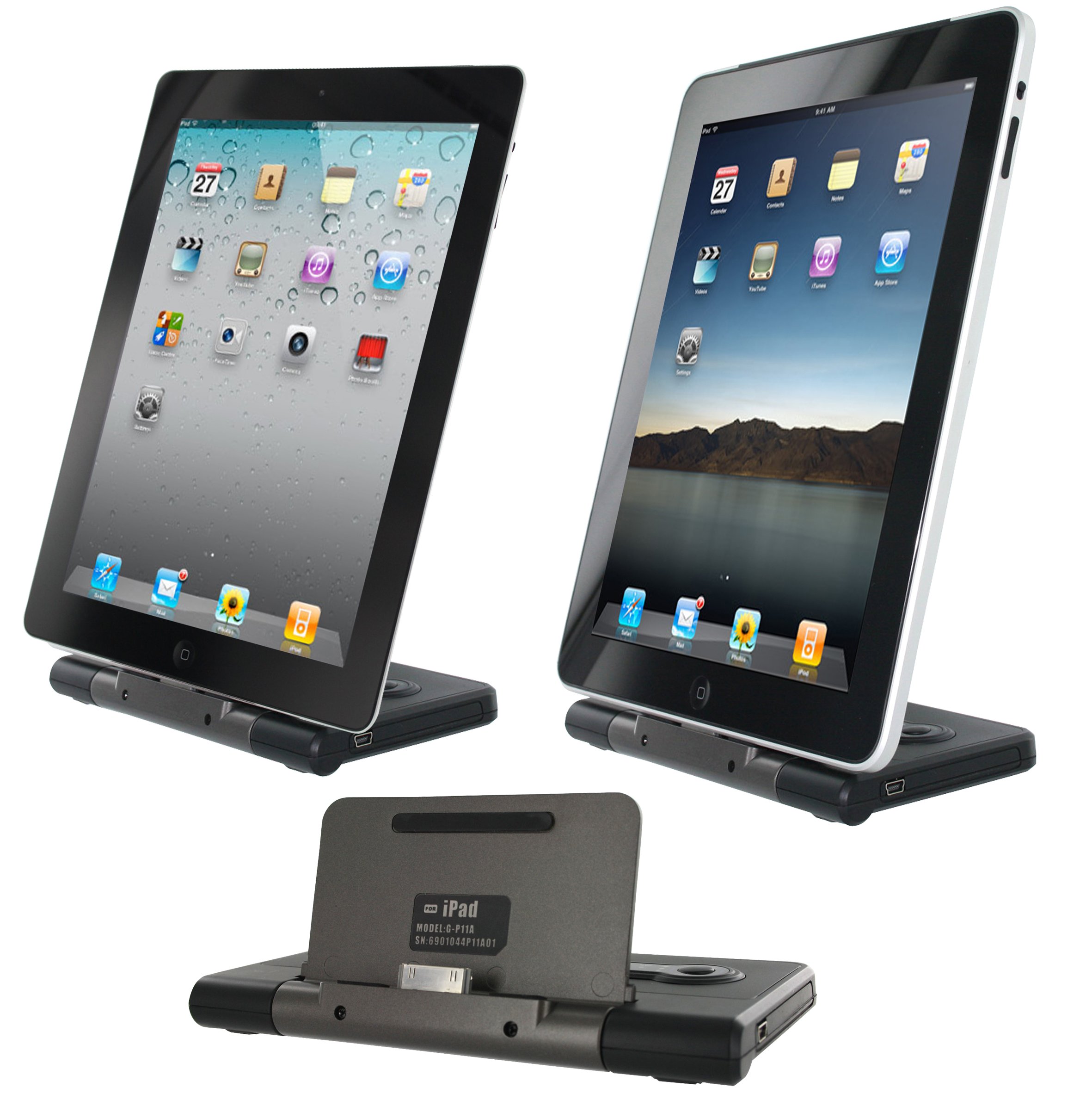 eKit Foldable Battery Dock for iPad / iPad 2
