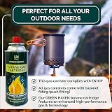 Green Haven 8 Pack EN417 Butane Cartridges for Camping Stoves BBQs view 5