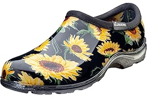 Sloggers Original Waterproof Rain and Garden Shoe for Women– Outdoor Slip-On Garden Clog - Made in The USA with Premium Comfort Insole and Arch Support