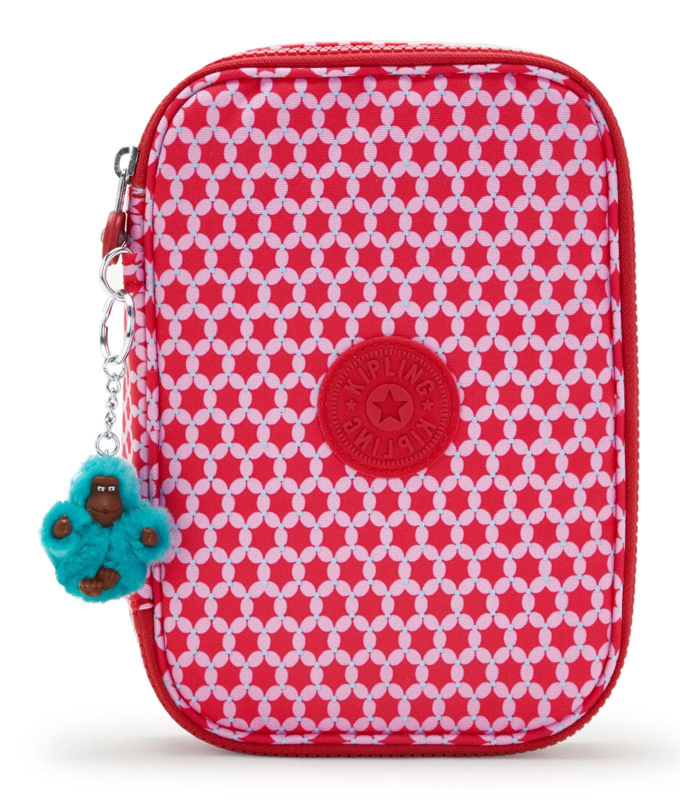 Kipling 100 PENS, Large Pencil Case Holds Up To 100 pens, 21 cm, 1.5 L, Starry Dot Prt
