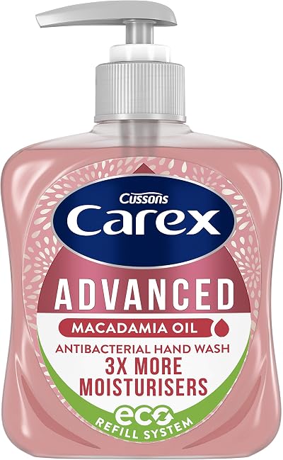 Carex Advanced Care Antibacterial Macadamia Oil Handwash 6 x 250 ml