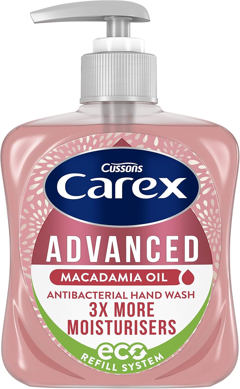 Carex Advanced Care Antibacterial Macadamia Oil Handwash 6 x 250 ml