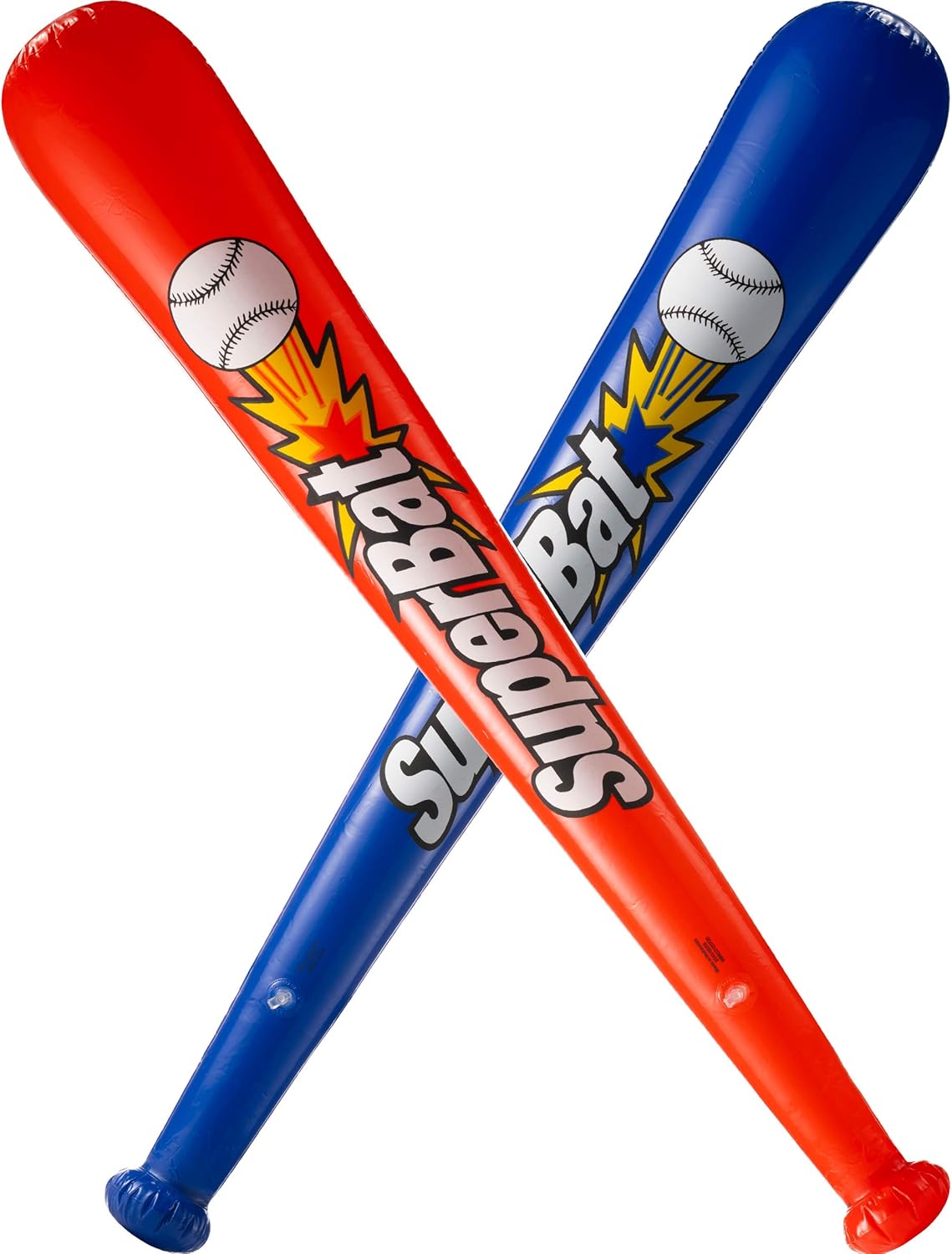 Bedwina Inflatable Baseball Bats in Bulk - (Pack of 12) - Giant 42 Inch Baseball Party Favors for Kids, Sports Theme Toy Party Supplies and Birthday Party Decorations: Toys & Games