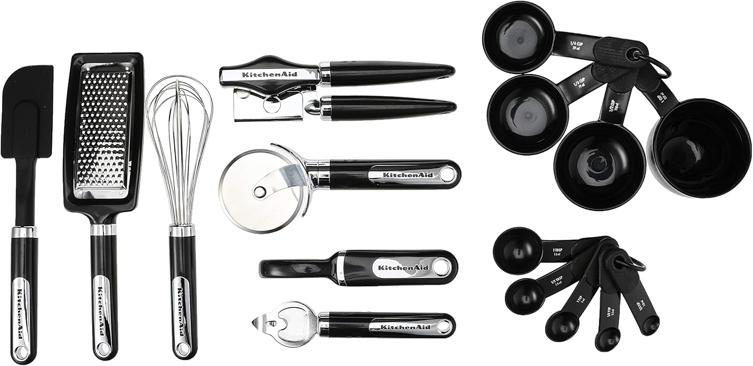 KitchenAid 16Piece Essential Gadget Set, Black by KitchenAid Amazon