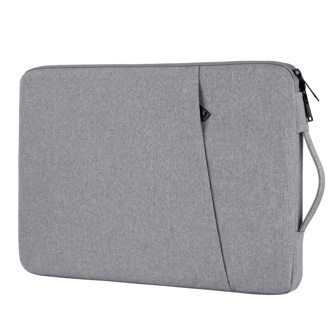 Chelory 16 17 Inch Laptop Sleeve Bag for Notebook Ultrabook Chromebook, 16-17" Lenovo HP Asus Acer Dell Computer Shockproof Protective Bag Cover Carrying Case with Accessory Pocket and Handle, Gray