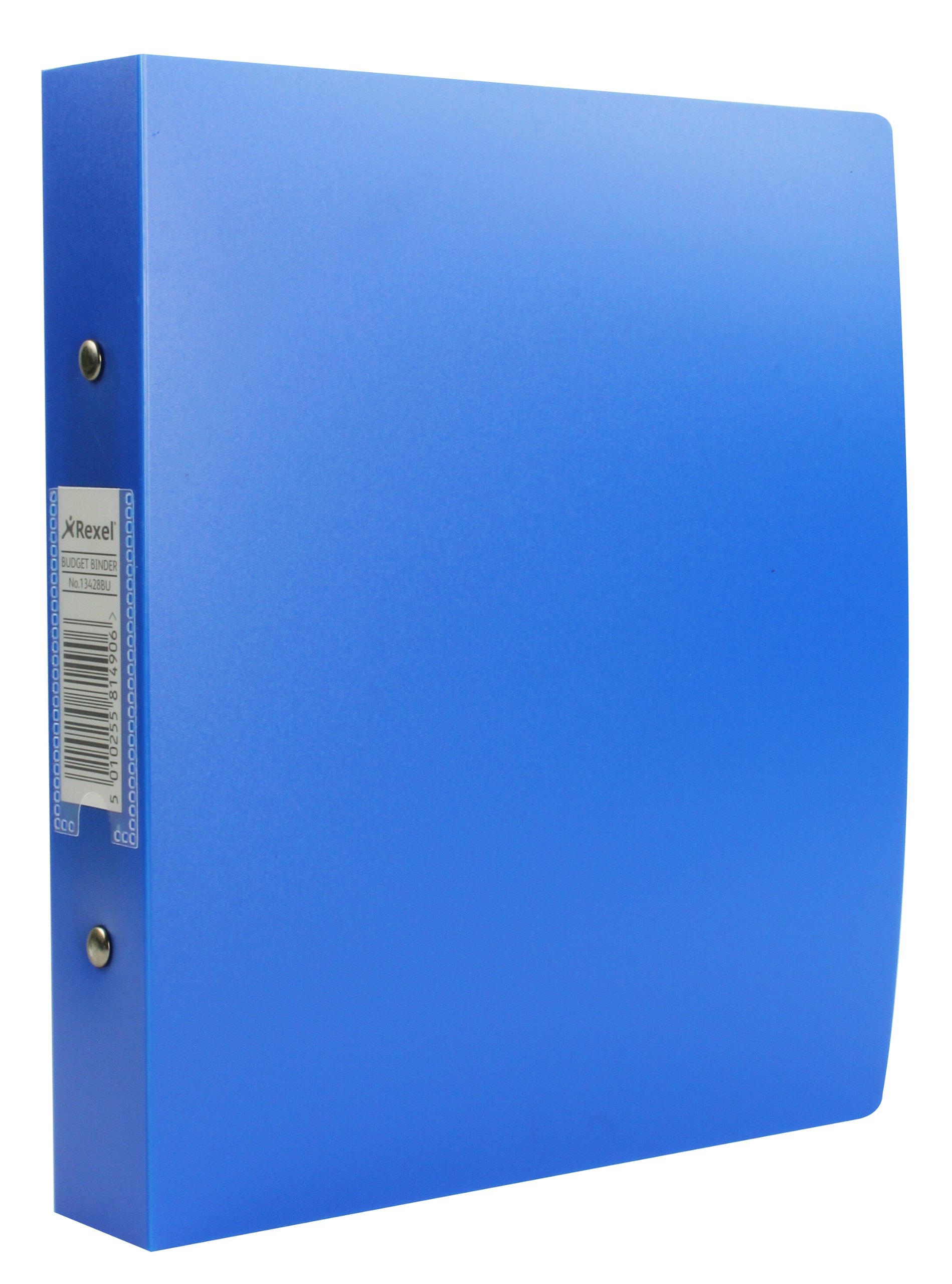 Rexel A5 Ring Binder, Blue, 25 mm 2 O-Ring Diameter, Budget, Pack of 10, 13428BU