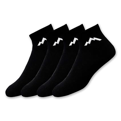 Ranger Sport Men's Athletic Cotton Ankle Socks (Pack of 2)
