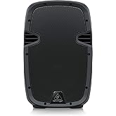 Behringer PK110A 10" 320W 2-Way Active PA Powered Speaker with Built-in Media Player and Integrated Mixer