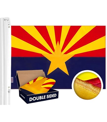 Amazon.com : XIFAN Premium Arizona State Flag 3x5 ft Outdoor