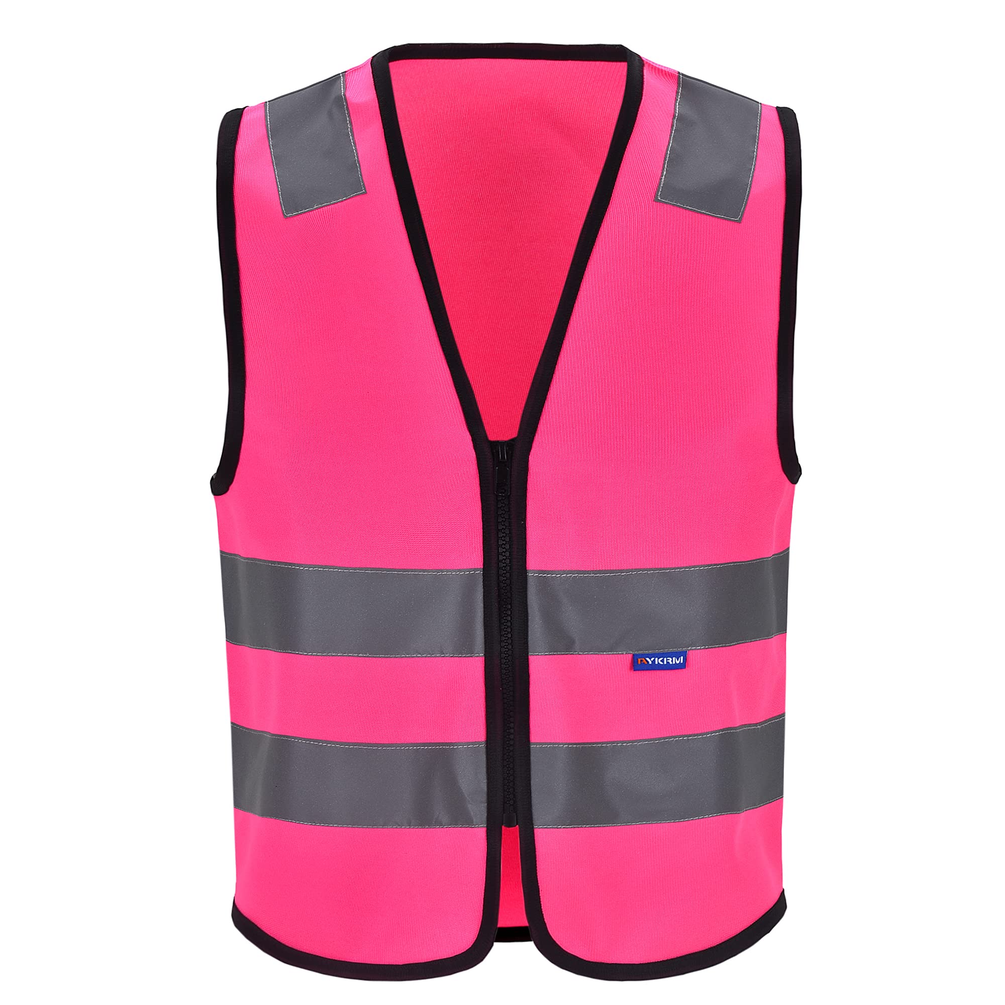 Pink horse riding hi vis Adult High Visibility Hi Viz Vest Waistcoat horse hi viz (XXS-XXL) (XL, PINK)