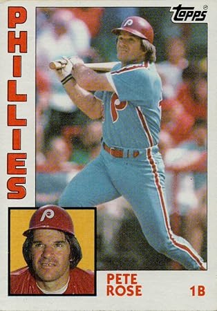 Amazon 野球mlb 1984 Topps 300ピートローズphillies Topps フォト カード コイン