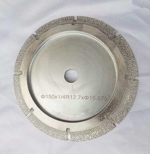 6 Inch Diamond Profile Wheel Of 1 2 Radius Bull Nose Fit On Tile