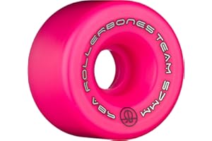 Rollerbones Team Logo 98A Recreational Roller Skate Wheels (Set of 8)