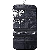 Freegrace Premium Hanging Toiletry Travel Bag - Cosmetic, Jewelry, Toiletry & Accessory Storage Organizer Bag, Large Size, Various Compartments