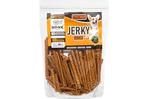 Hank & Harley Chicken Jerky Sticks, 1 lb - USA Lean Protein Soft Dog Treats with Pumpkin. 100% Natural and NO Added Sugar, Flour or fillers. Ideal for finicky Pets