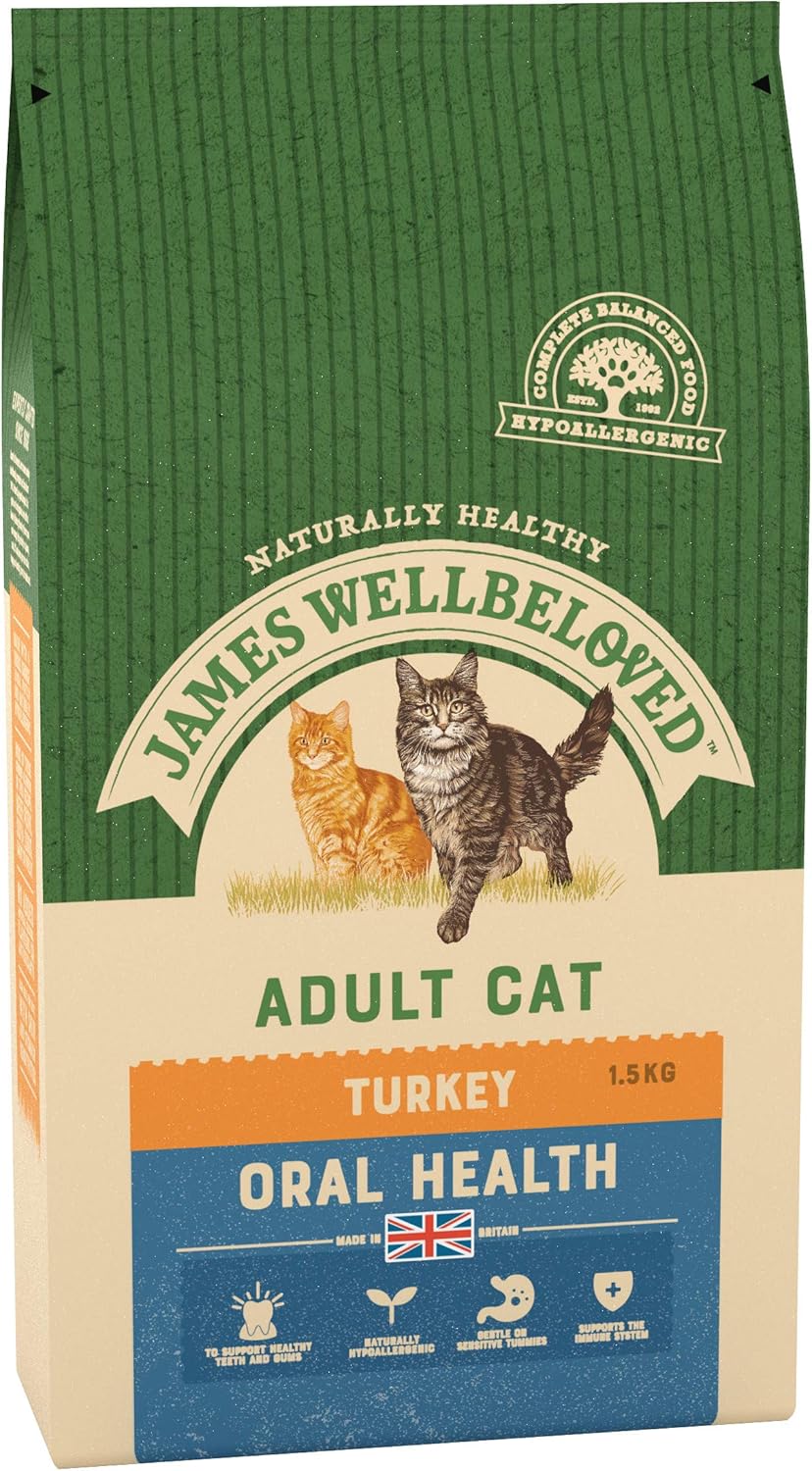 james wellbeloved oral health cat food