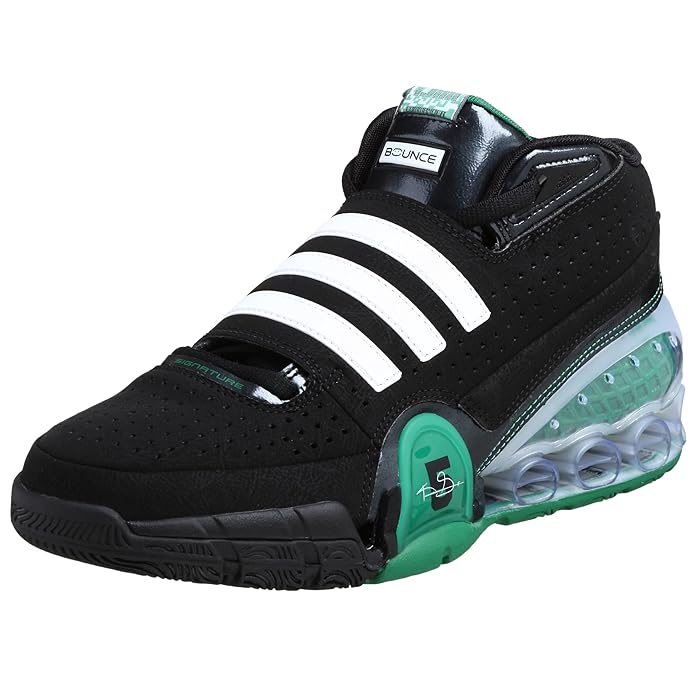 Buy adidas Men's TS Bounce Commander Basketball Shoe,Black/White(KG