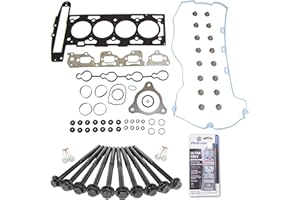 CAR PARTS WIZ CPWK272 Head Gasket Set Bolt Kit Fits: 07-08 Chevrolet Malibu Pontiac Saturn Vue 2.2L DOHC