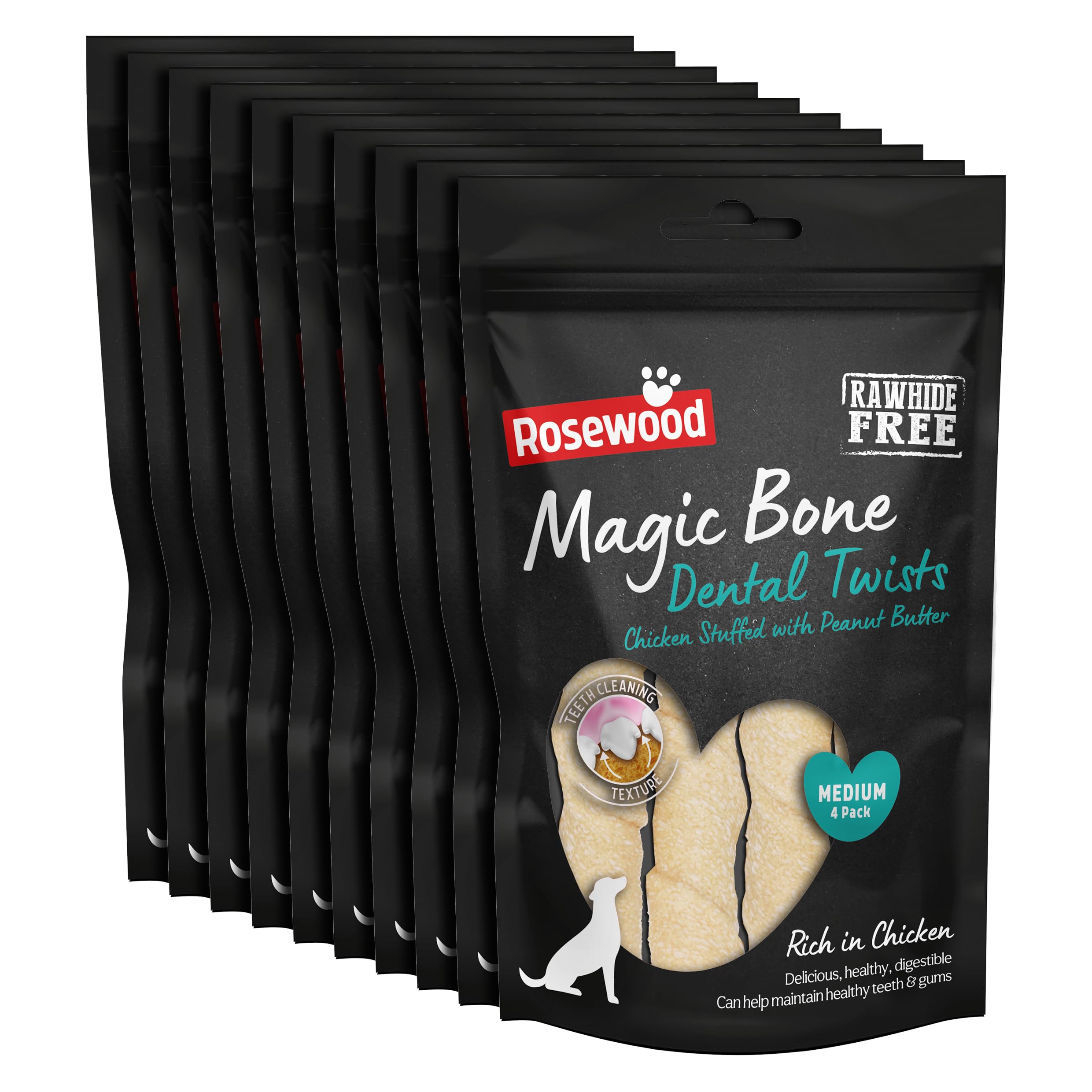 Rosewood Magic Dental Twist 4pk