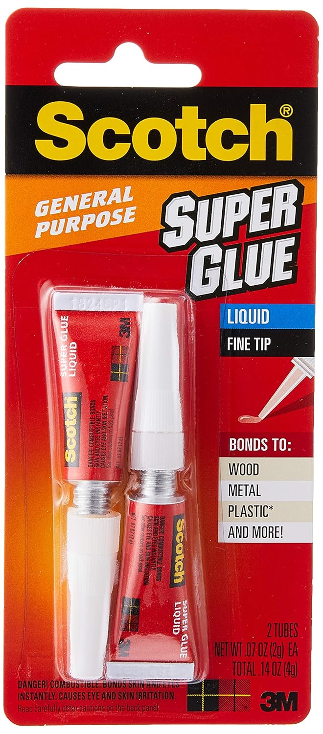 Scotch Super Glue Liquid (AD117) Amazon.co.uk Business, Industry