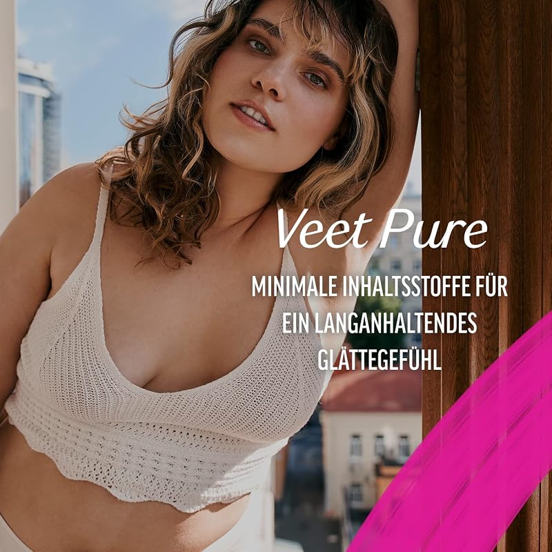 Pure Kaltwachsstreifen Gesicht für sensible Haut, 20 Stück
