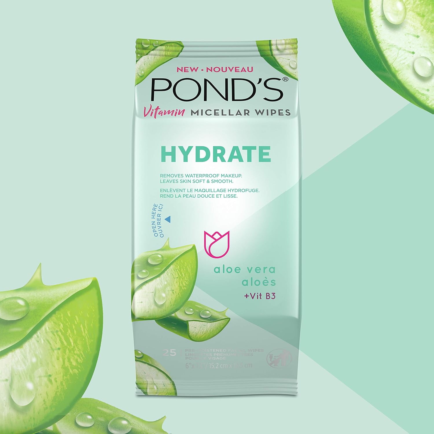 ponds moist aloe vera 20ml