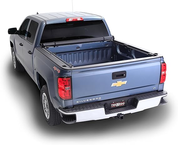 Amazon Com Truxedo Deuce Hybrid Truck Bed Tonneau Cover 772201 Fits 14 18 2019 Limited Legacy Gmc Sierra Chevrolet Silverado 1500 2500hd 3500hd 8 Bed Black Automotive