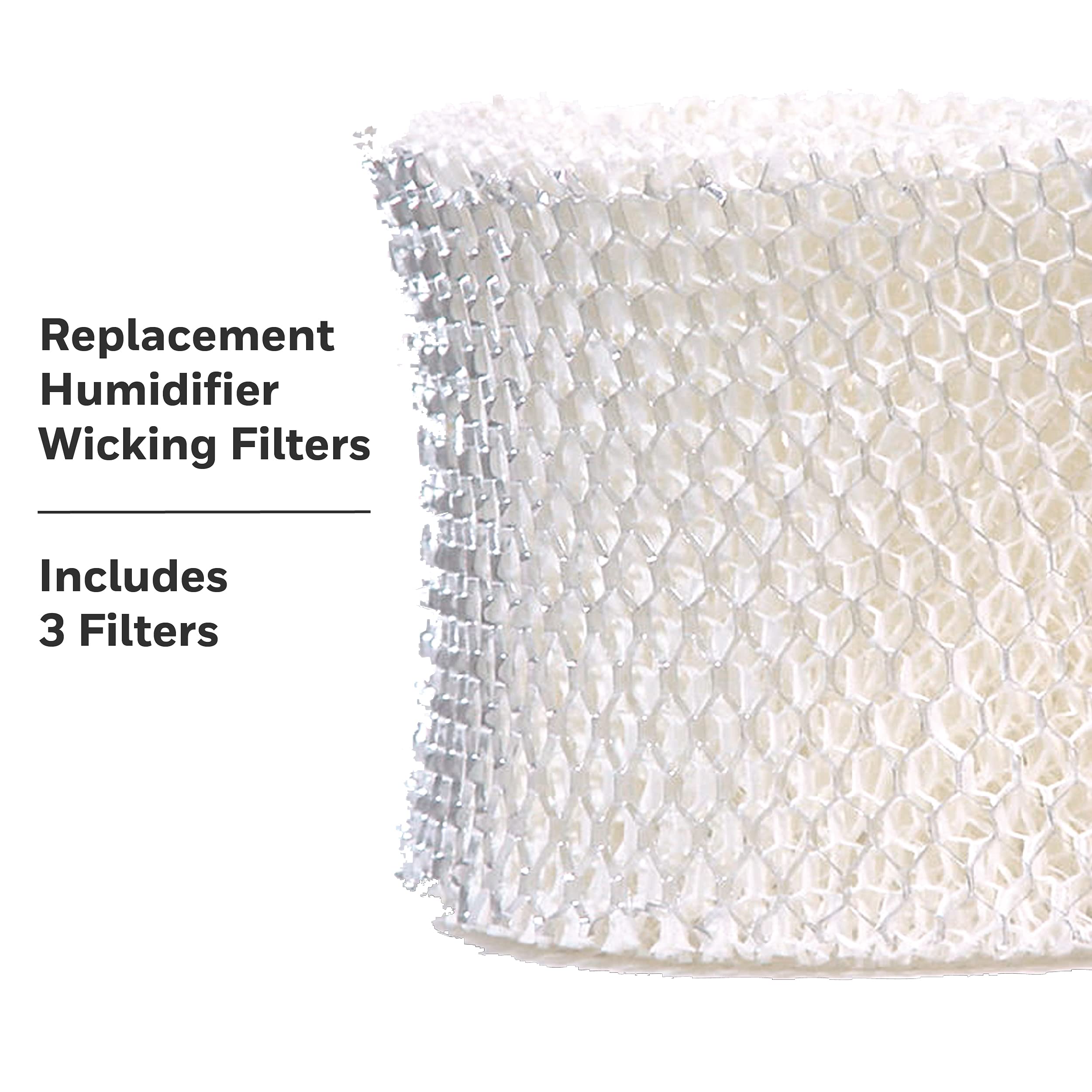 ProTec Humidifier Filter Replacement, Wicking Replacement Filter, Pack of 3 – Humidifier Replacement Filter Works with Vicks Cool Mist Humidifiers and Other Models