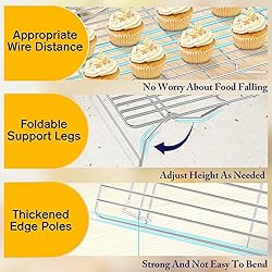 3 Tier Stackable Cooling Rack for Batch Cooling